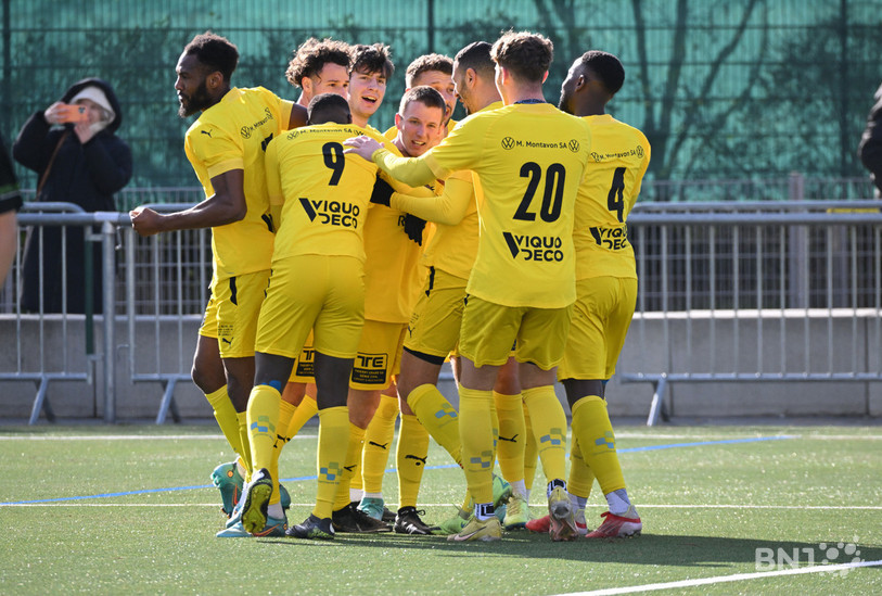 Le FC Bassecourt a frappé fort ce samedi sur la pelouse synthétique de Black Stars. (Photo : Georges Henz).
