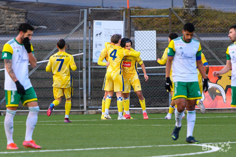 Malgré un but marqué, le FCC a manqué sa reprise. (Photo: Bertrand Pfaff)