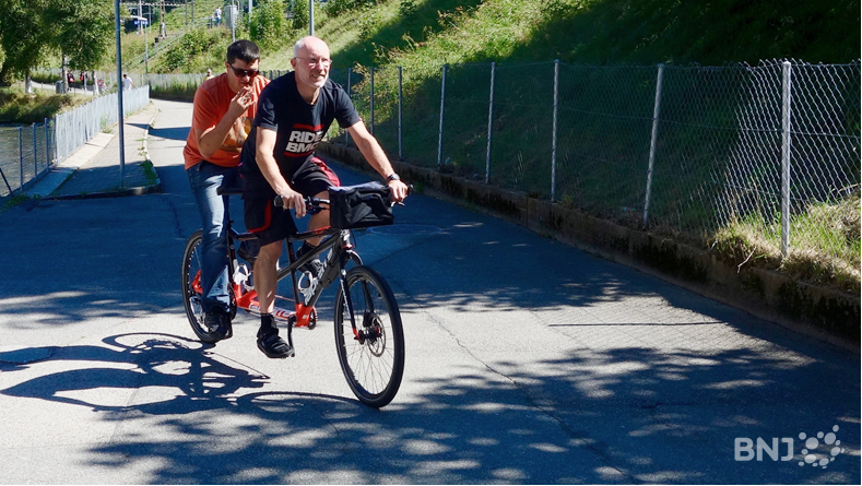 Jean-Claude Bobillier et Raphaël Ioset en tandem