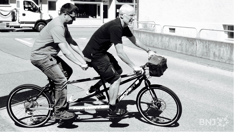 Jean-Claude Bobillier et Raphaël Ioset en tandem