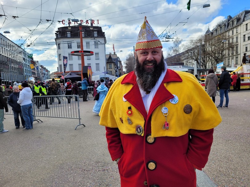 Reto Rey, le vice-président de la guilde du Carnaval de Bienne, avait le sourire à l'heure du bilan dimanche.
