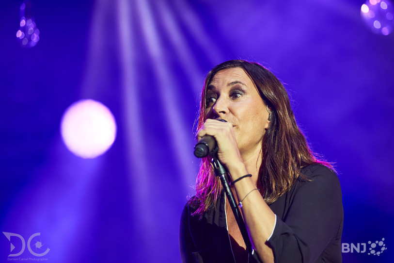 Zazie sur la scène du Chant du Gros