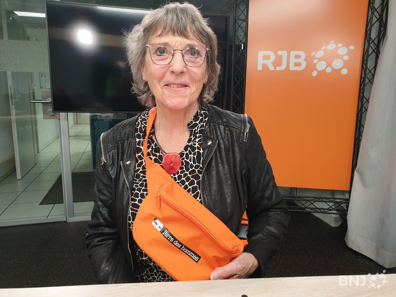 « Si le prix de la vie a augmenté, le prix de nos oranges est resté le même », sourit Chantal Rey, présidente du groupe bénévole Bienne/Jura bernois de Terre des hommes.