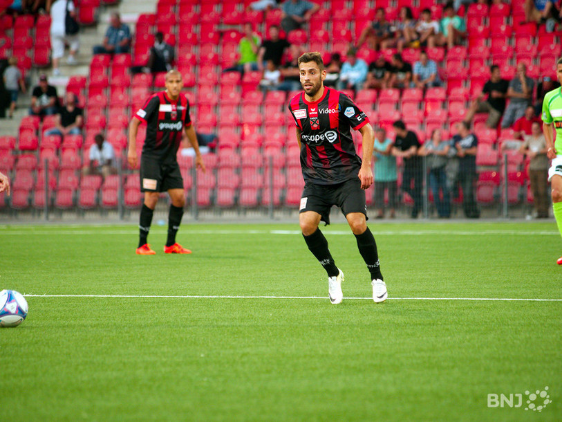 Max Veloso et Neuchâtel Xamax FCS n'ont pas pu se frotter à Kaiserslautern à cause de la pluie. (photo : archives)