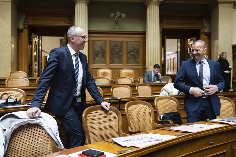 Manfed Bühler est de retour au Conseil national (Photo : KEYSTONE/PETER KLAUNZER)