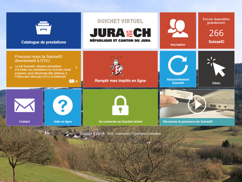 Guichet virtuel du canton du Jura