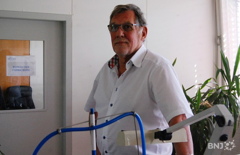 Le fondateur du Centre de formation horlogère du Val-de-Travers, Jean-Hugues Walther, s’investit toujours.