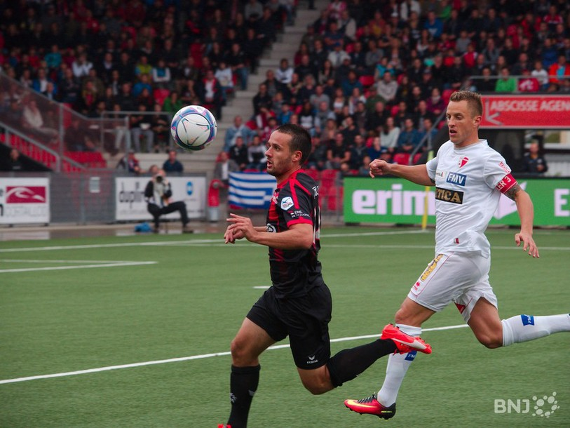 Raphaël Nuzzolo a ouvert le score pour Neuchâtel Xamax FCS. (photo : archives)