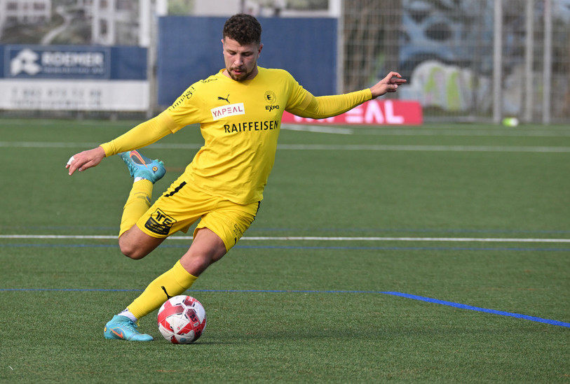 Aurelio Currenti passe du FC Bassecourt au FC Courtételle. (Photo : archives Georges Henz)