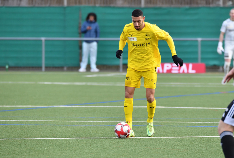 Samir Nouicer et le FC Bassecourt ont perdu en Suisse centrale mercredi (photo : archives Georges Henz).