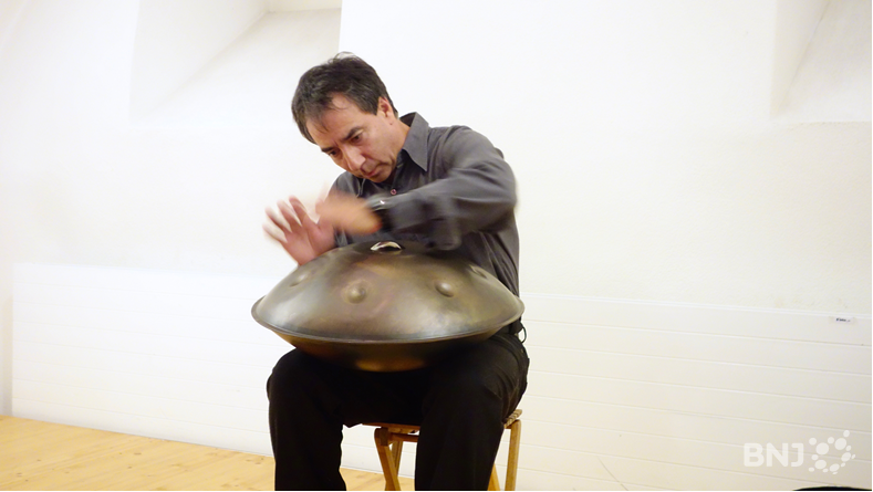 Pascal Mitsuru Guéran et son hang