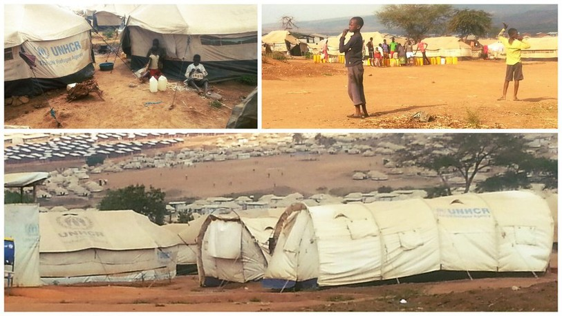 Camp de réfugiers burundais à Mahama au Rwanda