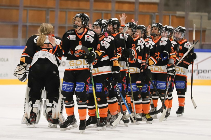 Les Ladies du HC Tramelan (photo : Mauricette Schnider).