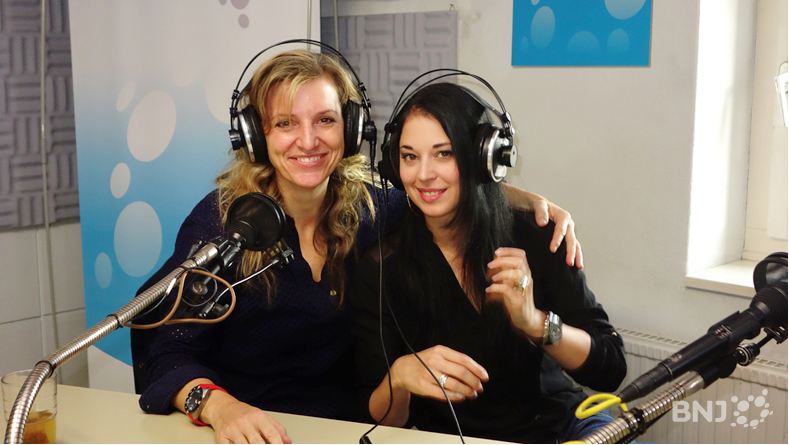 Sarah Marquis et Jennie Mérat, précieuse assistante pendant le périple