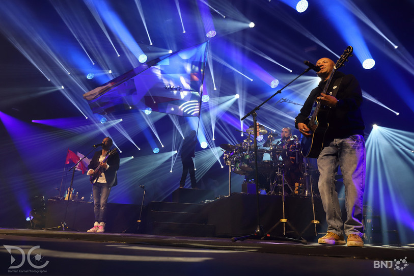 Tryo s'était notamment produit au Chant du Gros il y a quelques années. (Photo : Damien Carnal/archives).