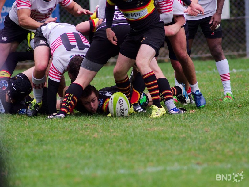 Le Neuchâtel Sports Rugby Club poursuit sa route vers la LNA. (photo : archives)