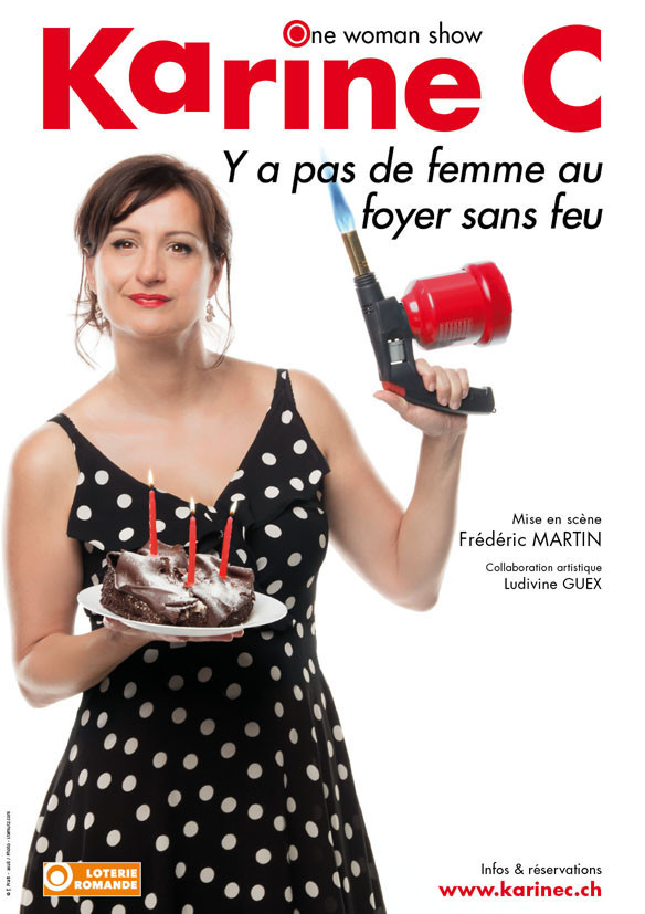 Affiche du spectacle de Karine C