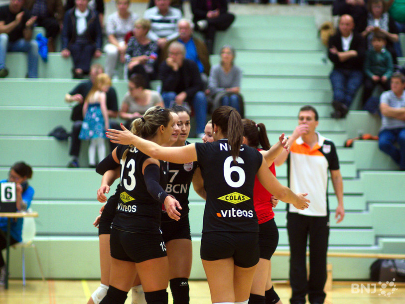 Les filles du NUC II n'ont pas connu de difficulté pour remporter leur premier match de l'année. (photo : archives )