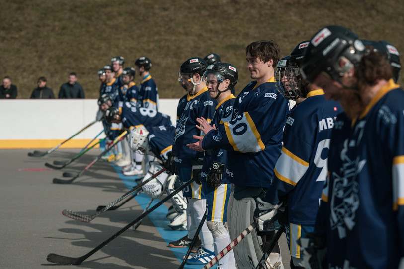 $saison terminée pour le Streethockey qui s'était qualifié pour la première fois pour les demi-finales. (Photo : Albin Tissier)