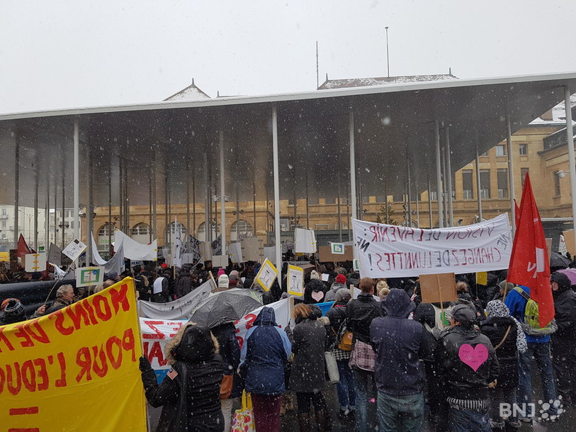 Une manifestation a déjà eu lieu à La Chaux-de-Fonds