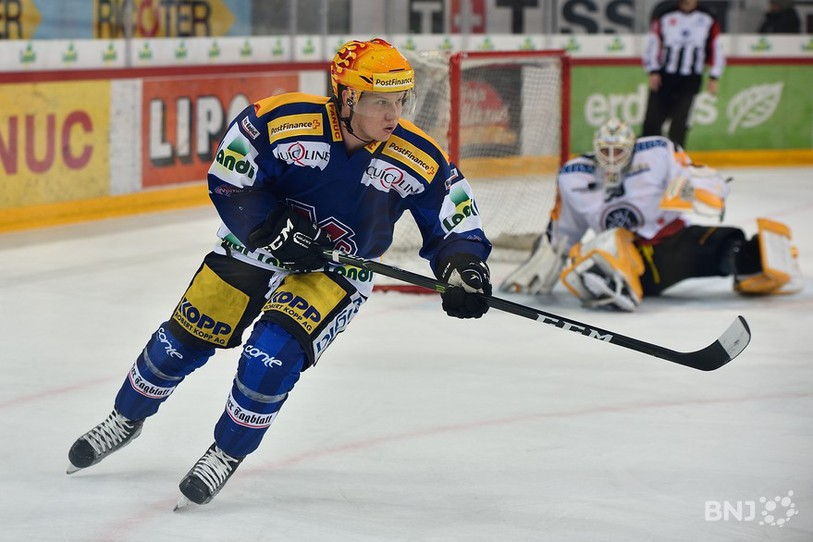   Souvent buteur cette saison, Toni Rajala a cette fois commis la faute qui a coûté la victoire au HCB.