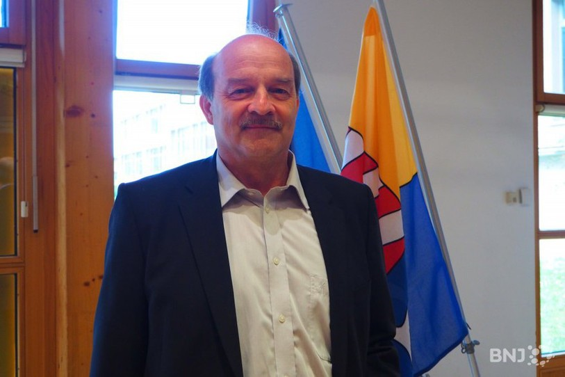 Alain Jeanneret co-président du comité de pilotage de la fusion. Photo : archives.