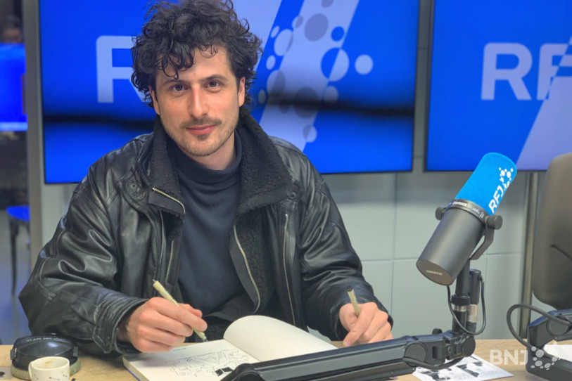 Simon Beuret, auteur-illustrateur bruntrutain, était l'invité de La Matinale à l'occasion de la sortie de sa première BD.