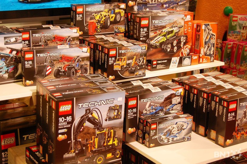 Les jeux Lego ont toujours la cote, notamment ceux de la gamme Technic.