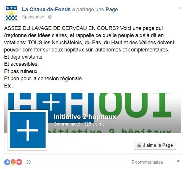La publication a généré des commentaires choqués