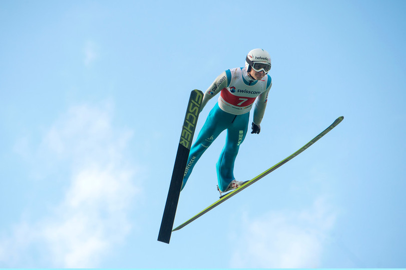 Simon Ammann (photo : Swiss-Ski / Andreas Münger)