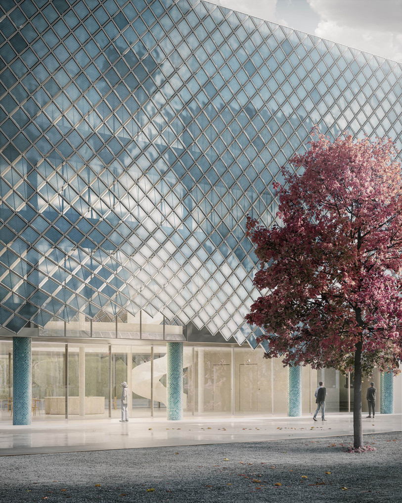Le bâtiment de cinq étages possèdera plus de 8'500 m2 de surface. (Photo : Kimball SA)