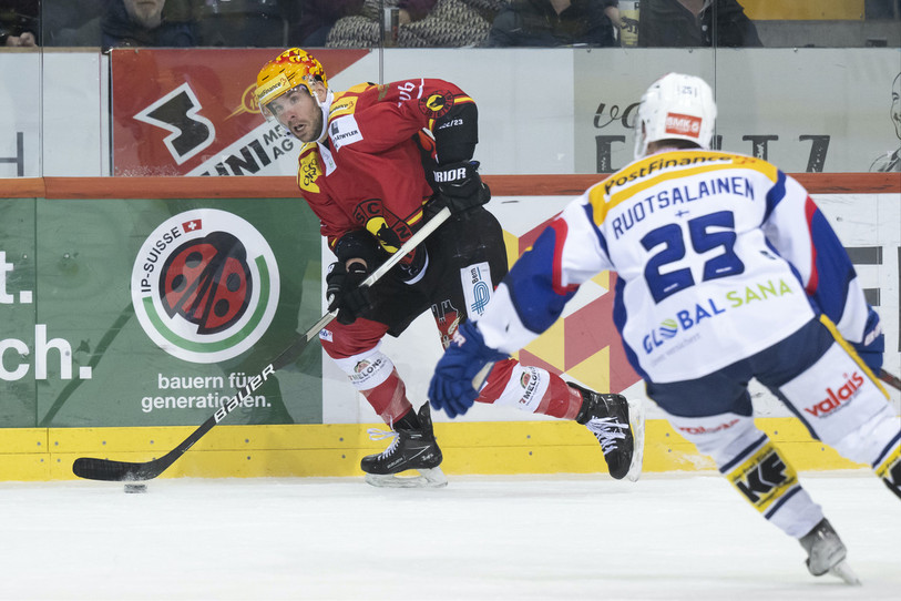 Berne a dominé Kloten en pré-play-off et rejoint le HC Bienne. (Photo : PostFinance/KEYSTONE/Anthony Anex)