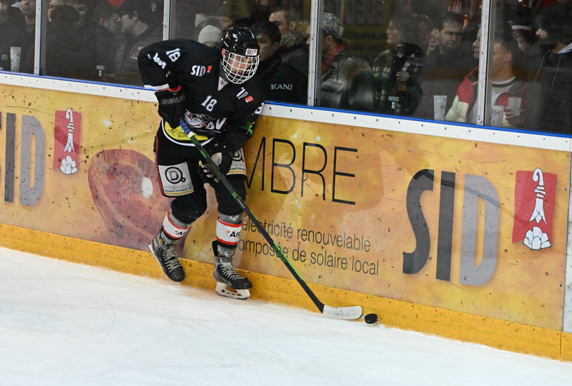 Leo Gygax a inscrit un des buts de la soirée. (Photo : Georges Henz/archives)