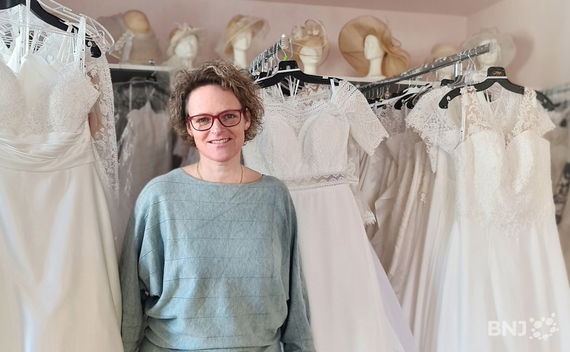Nicole Christen évolue dans les robes de mariées depuis plusieurs décennies