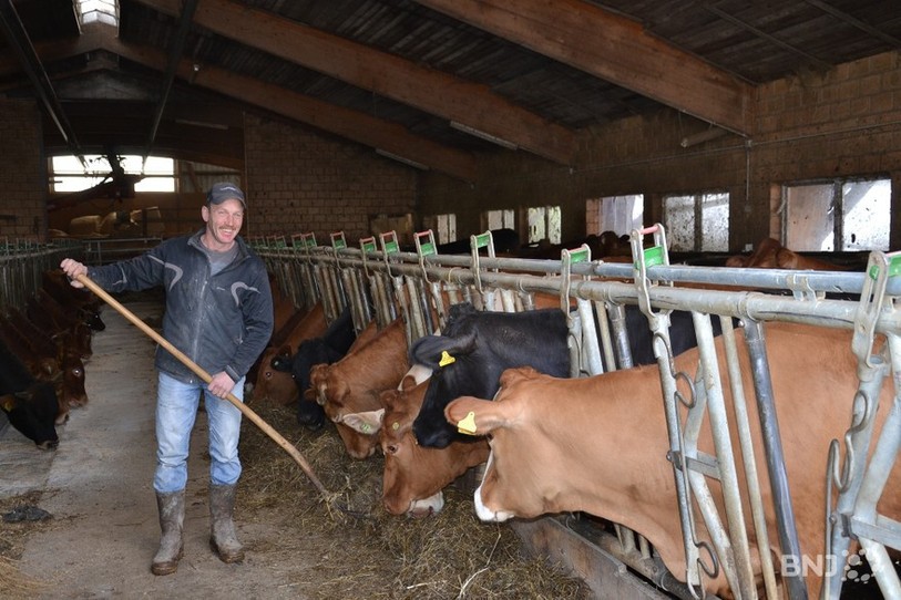 Josué Cuenin agriculteur à Epauvillers