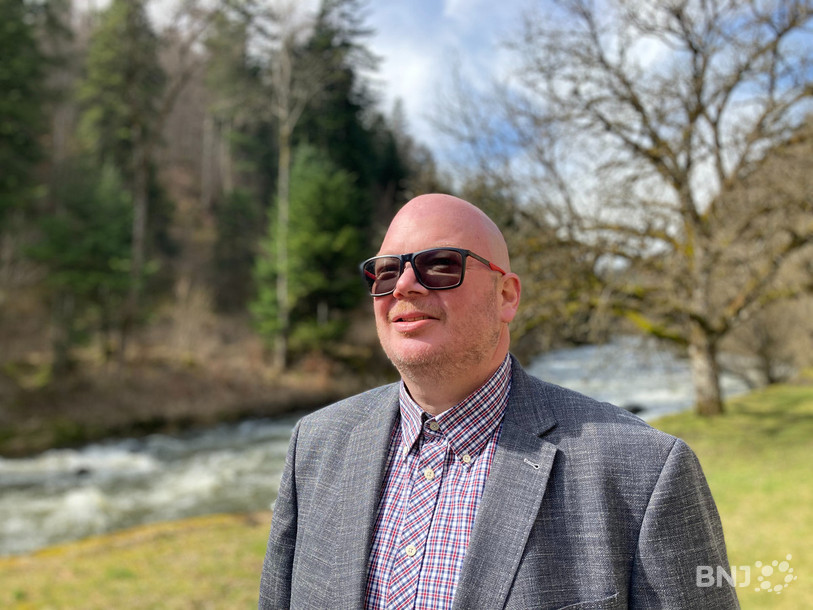 Pascal Murith, président de l'association aee Neuchâtel et directeur de la Société électrique du Val-de-Travers, espère déposer cet automne un permis de construire pour la création d'une centrale hydraulique sur l'Areuse.