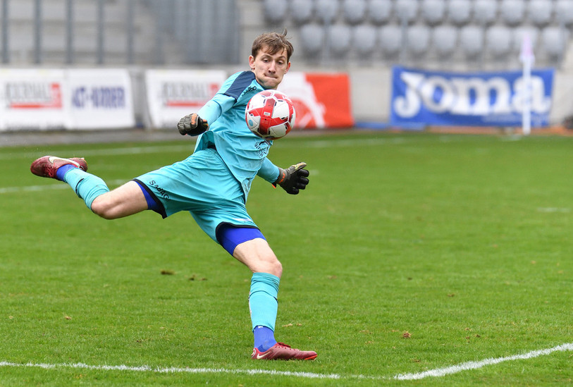 Raphael Radtke et le FC Bienne se sont inclinés en fin de match.  (Photo : archives/Georges Henz)