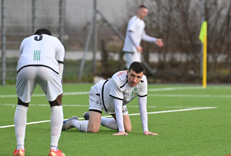 Antoine Rossé et le FC Courtételle ont trébuché devant le leader. (Photo : archives Georges Henz)