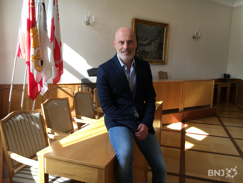 Philippe Eggertswyler compte sur des investisseurs pour appuyer le développement de Porrentruy.