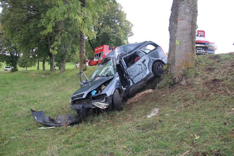 Accident de la route en 2022 (Photo : police cantonale jurassienne)