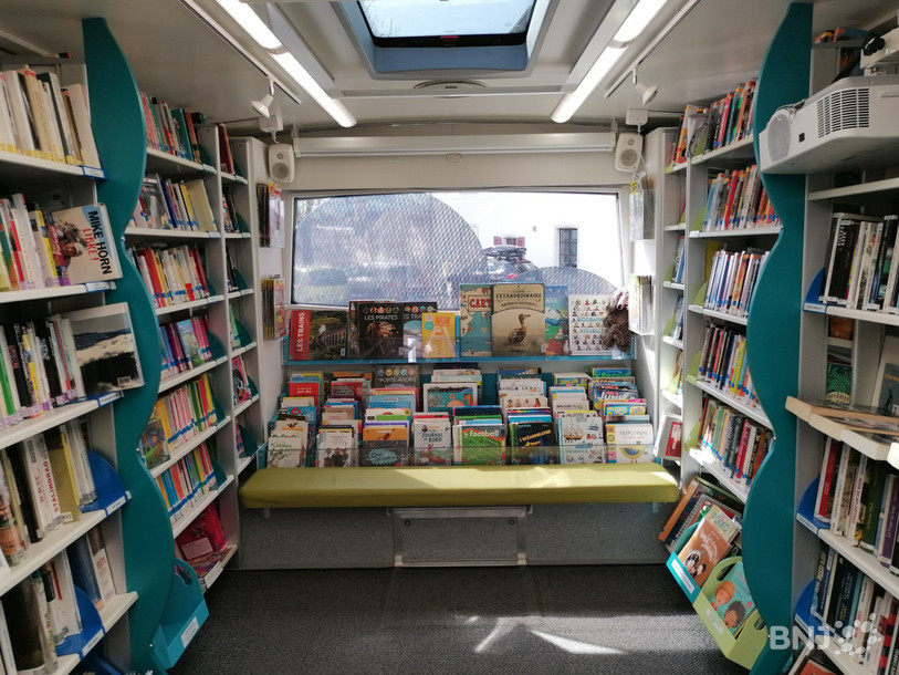 Près de 230'000 ouvrages ont été empruntés via le Bibliobus en 2024, un record. (Photo d'archives).