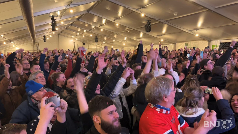 Le public a laissé éclater sa joie au moment du coup de sifflet final.