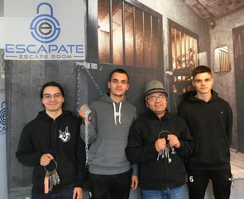 Manuel, Jonathan, Mauricio et Thomas Cordova
