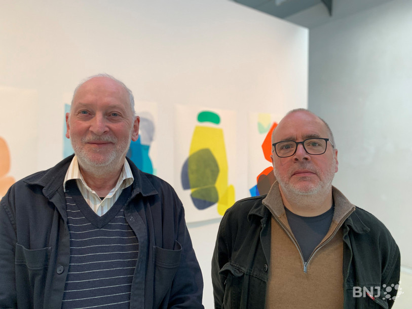 Arno Hassler et Romain Crelier, les deux commissaires de l'exposition
