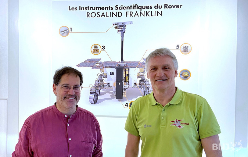 Blaise Mulhauser et Jean-Luc Josset élaborent l'exposition depuis 2018.