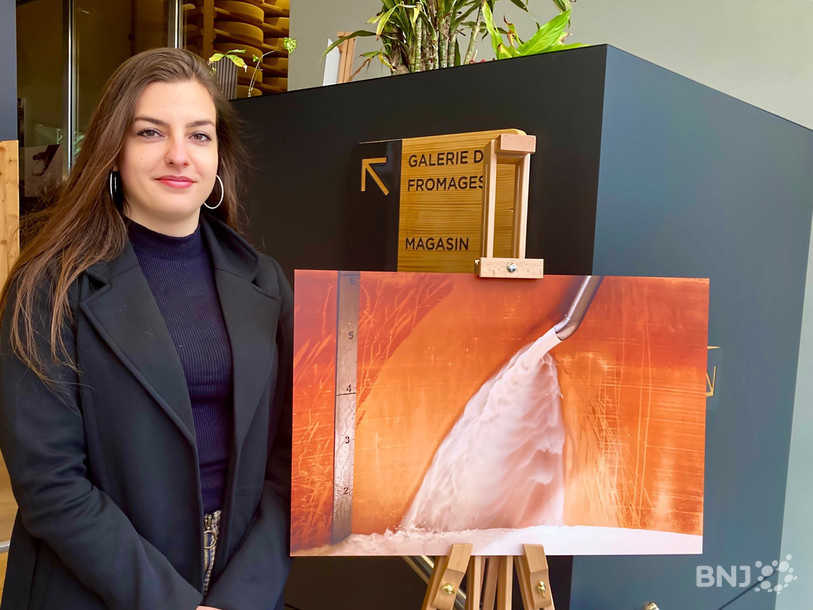 La photographe Chloé Termeno expose ses clichés à la fromagerie du Noirmont.