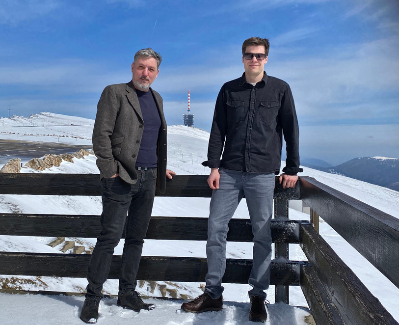 André Götti et Elias Vogt s'installeront au sommet du Chasseral. (Photo : Centre suisse du paysage).