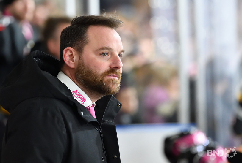 Julien Vauclair le sait : il manque encore plusieurs cartouches à son HC Ajoie, mais tout n'est pas à jeter au terme de la saison régulière (photo : archives Georges Henz).