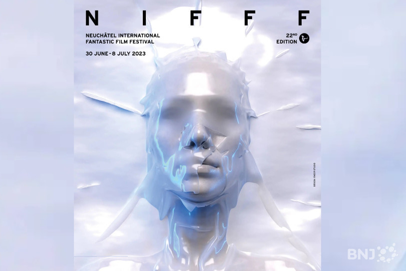 La nouvelle affiche du NIFFF pour son édition 2023. (Photo: NIFFF/Encor Studio)