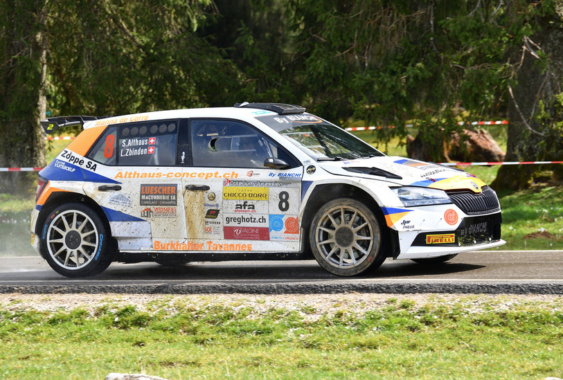 Sacha Althaus empoche la 3e place après une lutte sans relâche sur le Critérium jurassien (photo : Georges Henz).